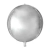 Silver Orbz Balloon 32in