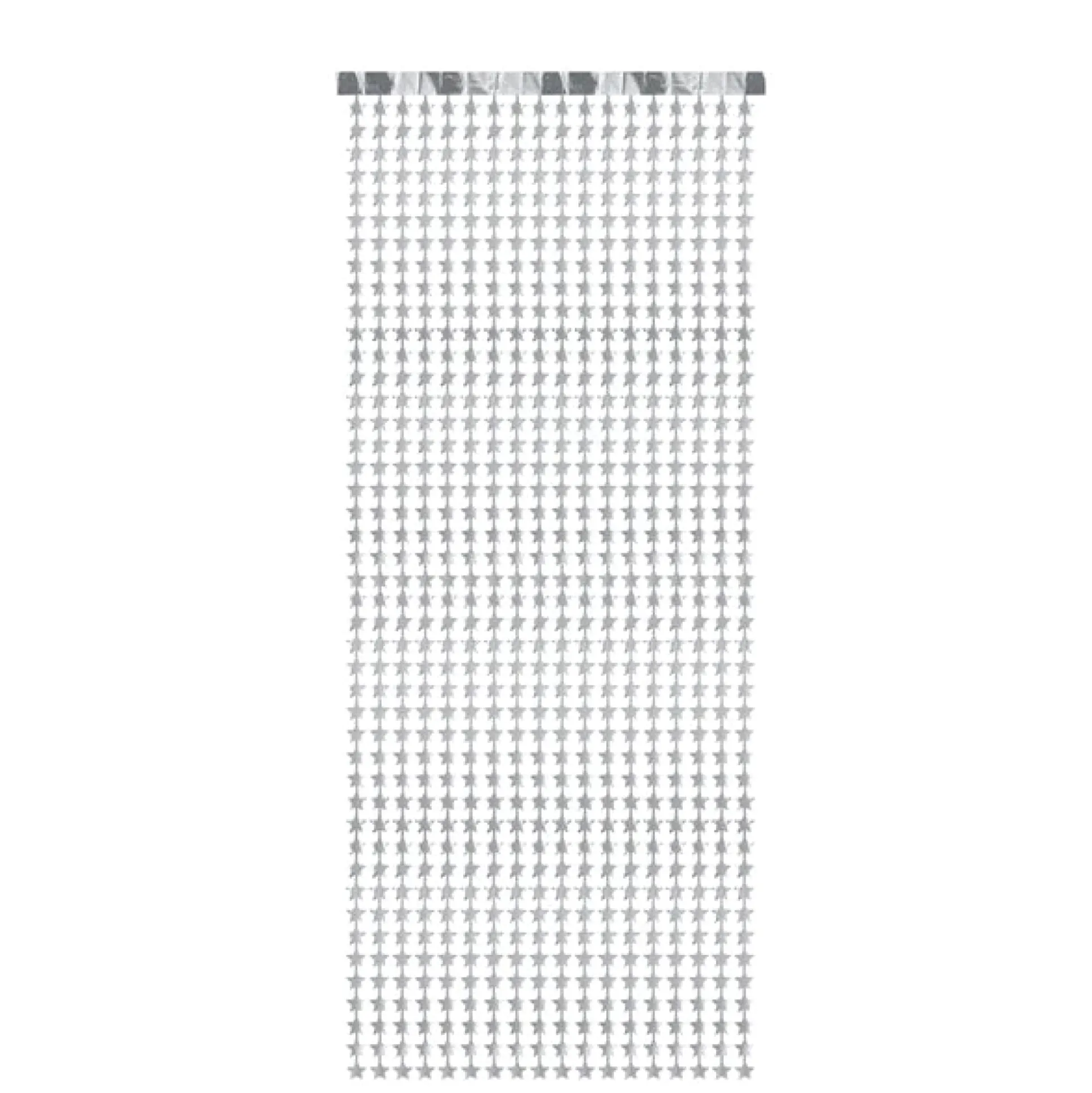 Silver Star Doorway Curtain, 3ft x 8ft