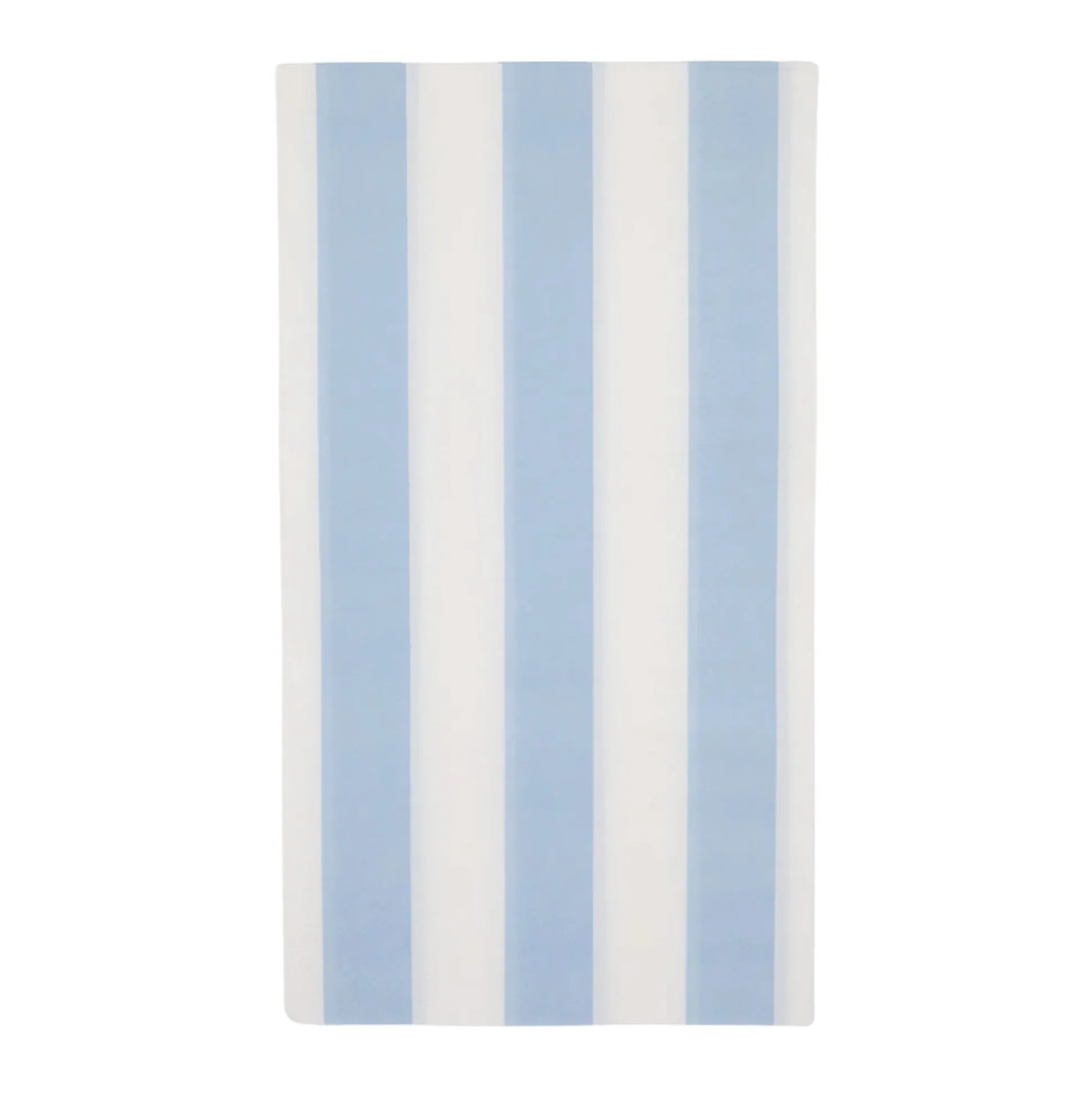 Sky Blue Cabana Striped Paper Guest Towels 20ct