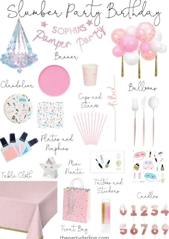 Slumber Party Sticker Sheets 4ct