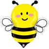 24" Smiling Bumble Bee Balloon