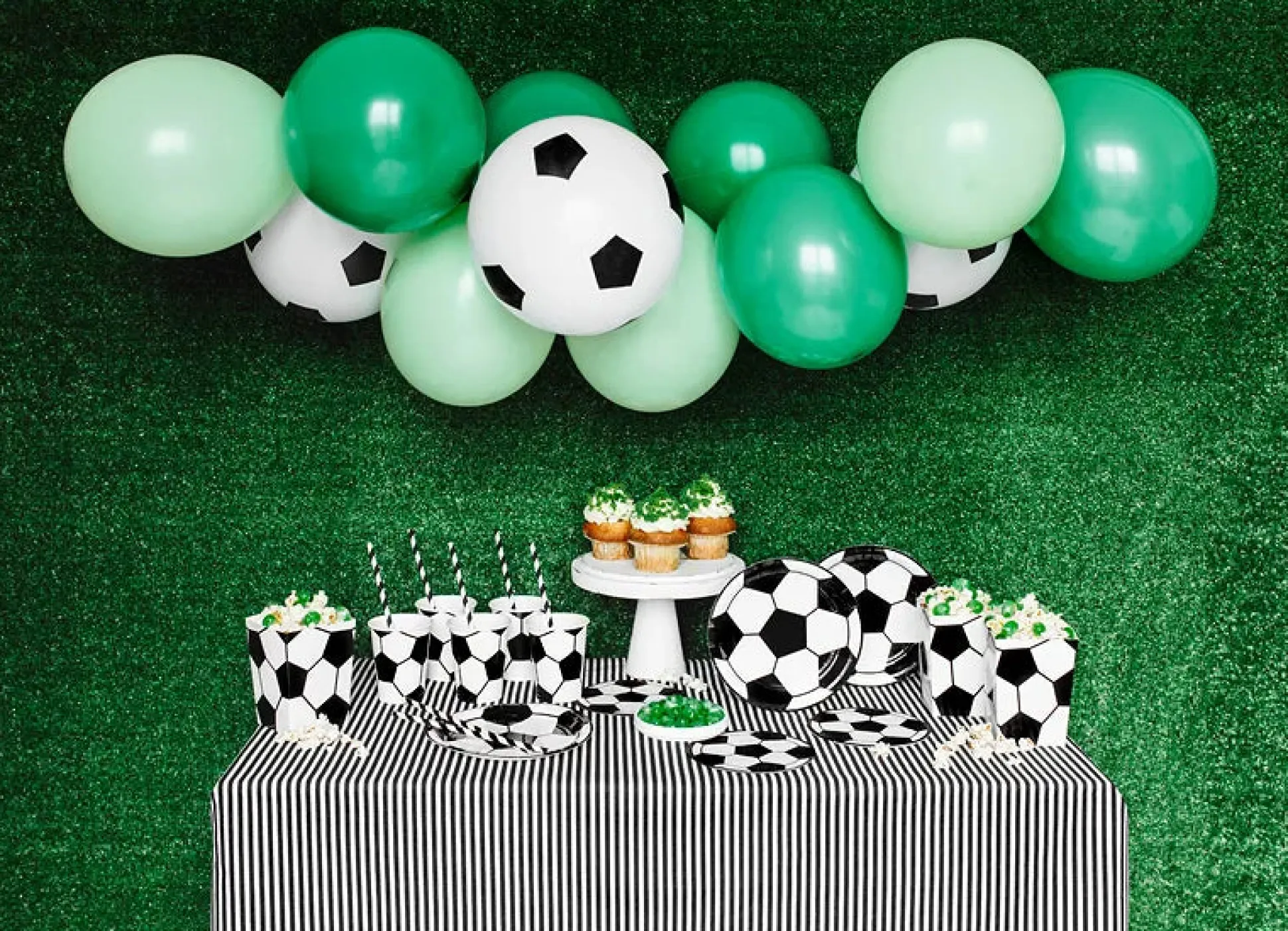 Soccer Ball Latex Balloons 6ct