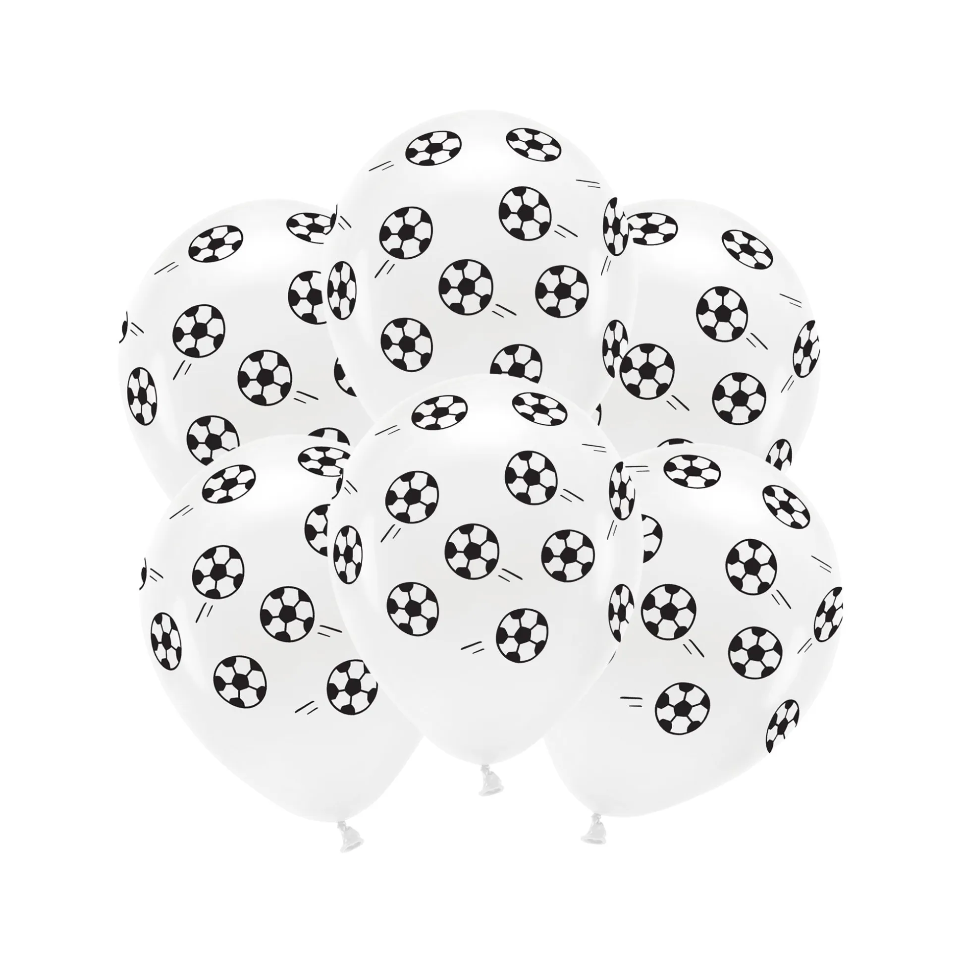 Soccer Ball Latex Balloons 6ct