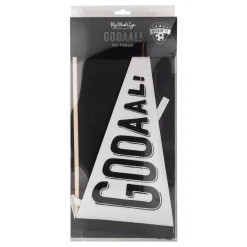 Soccer Goal Felt Pennant Flag