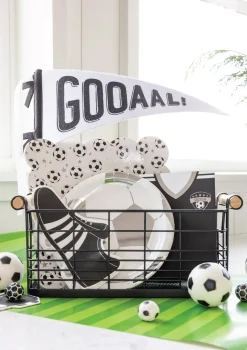 Soccer Goal Felt Pennant Flag