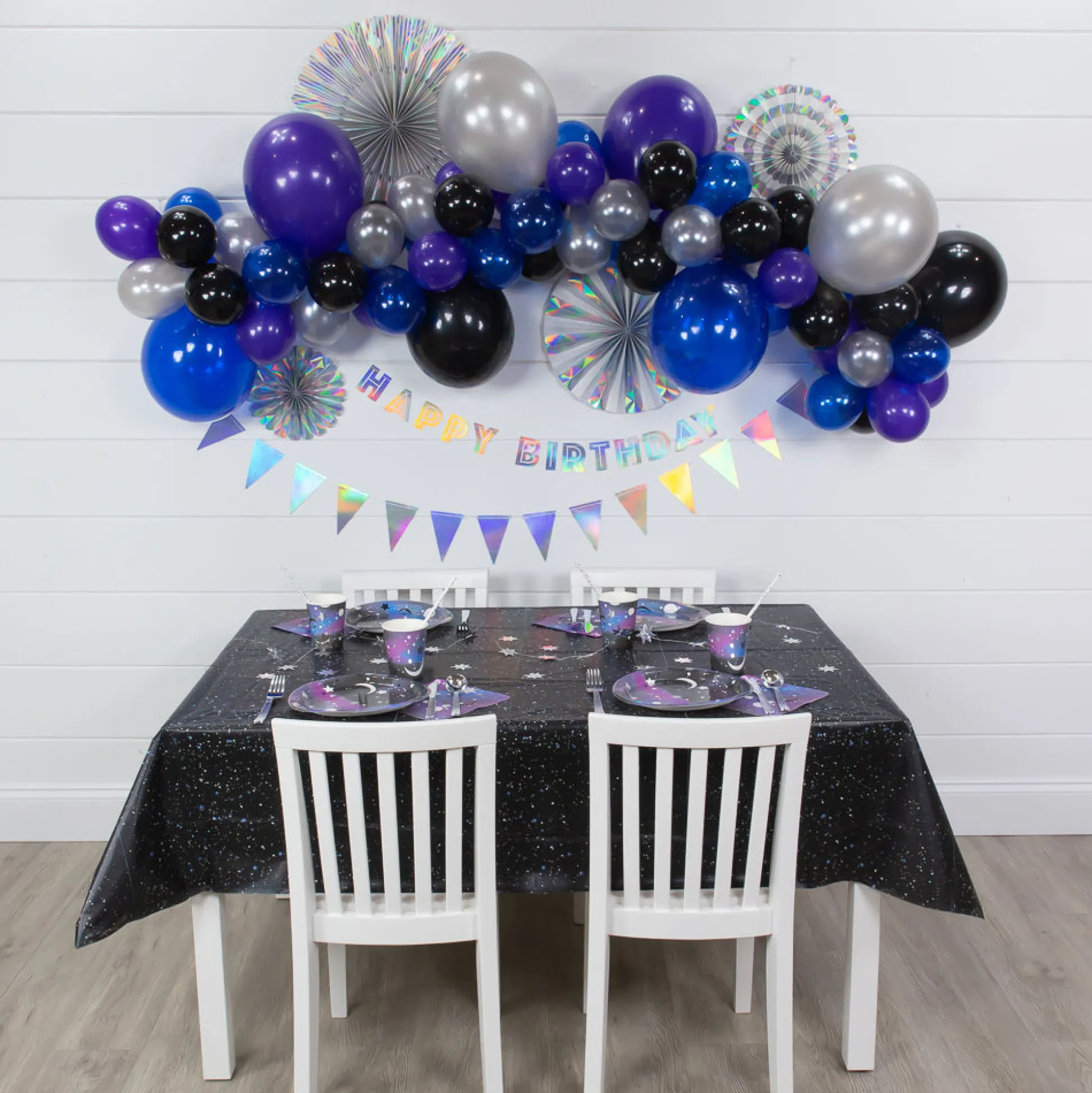 Space Galaxy DIY Balloon Garland Kit 6ft