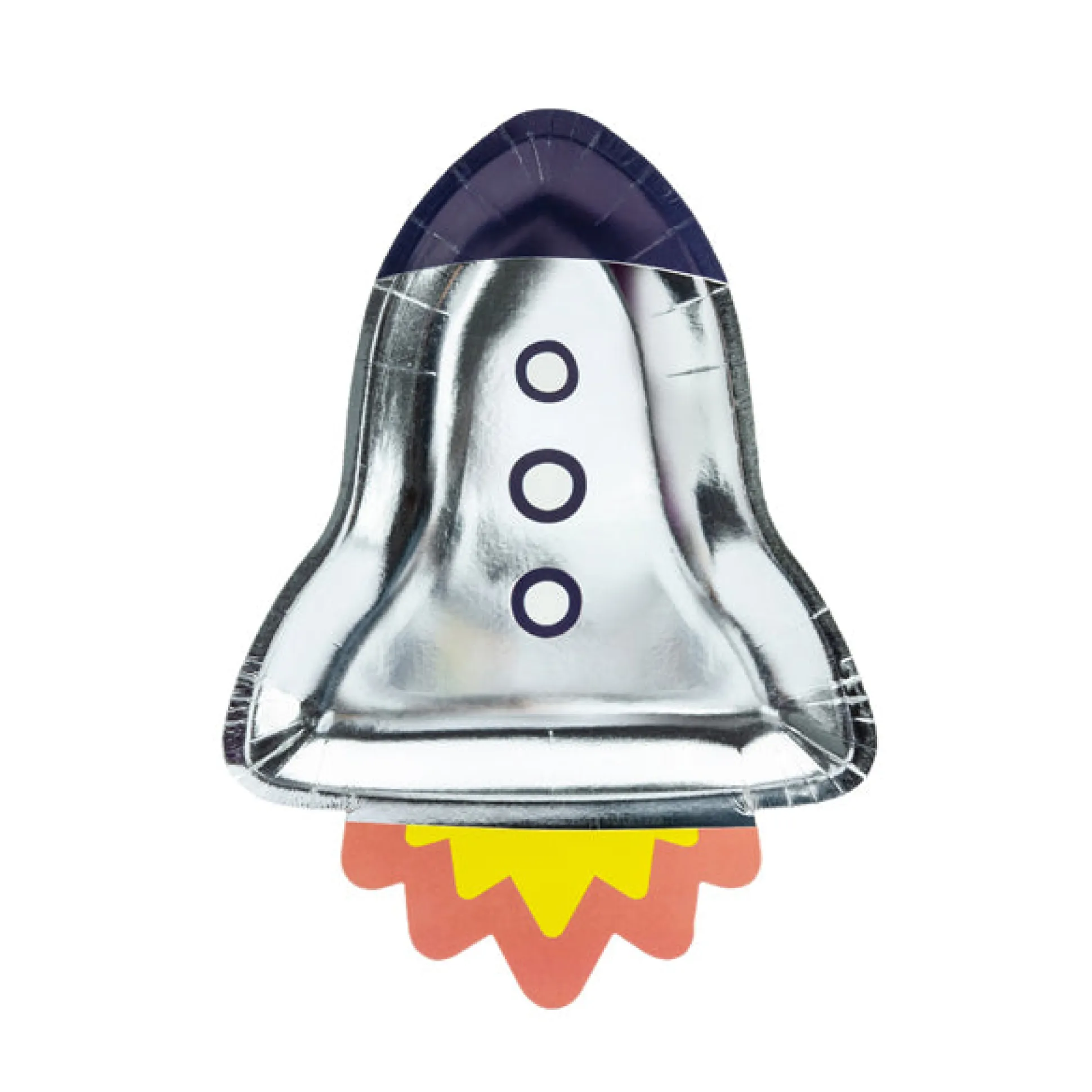 Space Rocket Lunch Plates 6ct