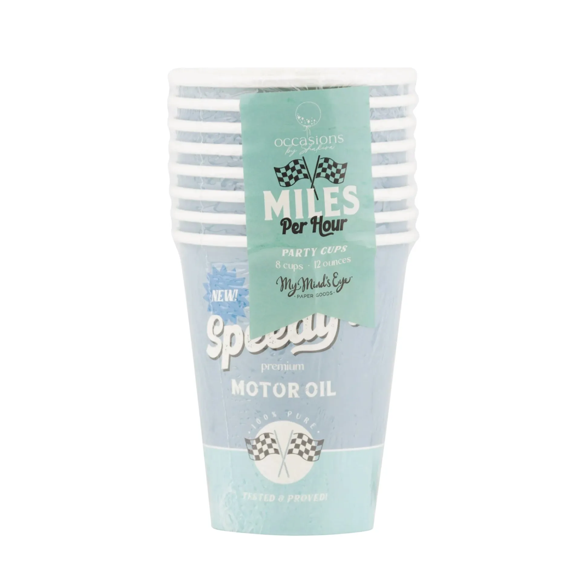 Speedy's Motor Oil Paper Cups 8ct
