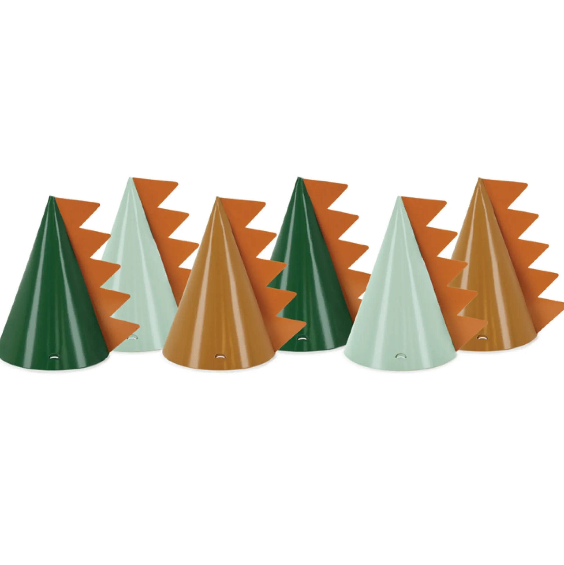 Spiked Dinosaur Party Hats 6ct