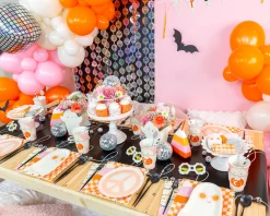 Spooky Cute Ghost Coffee Cups & Lids 8ct