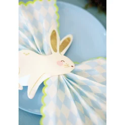 Spring Bunny Dessert Napkins 20ct