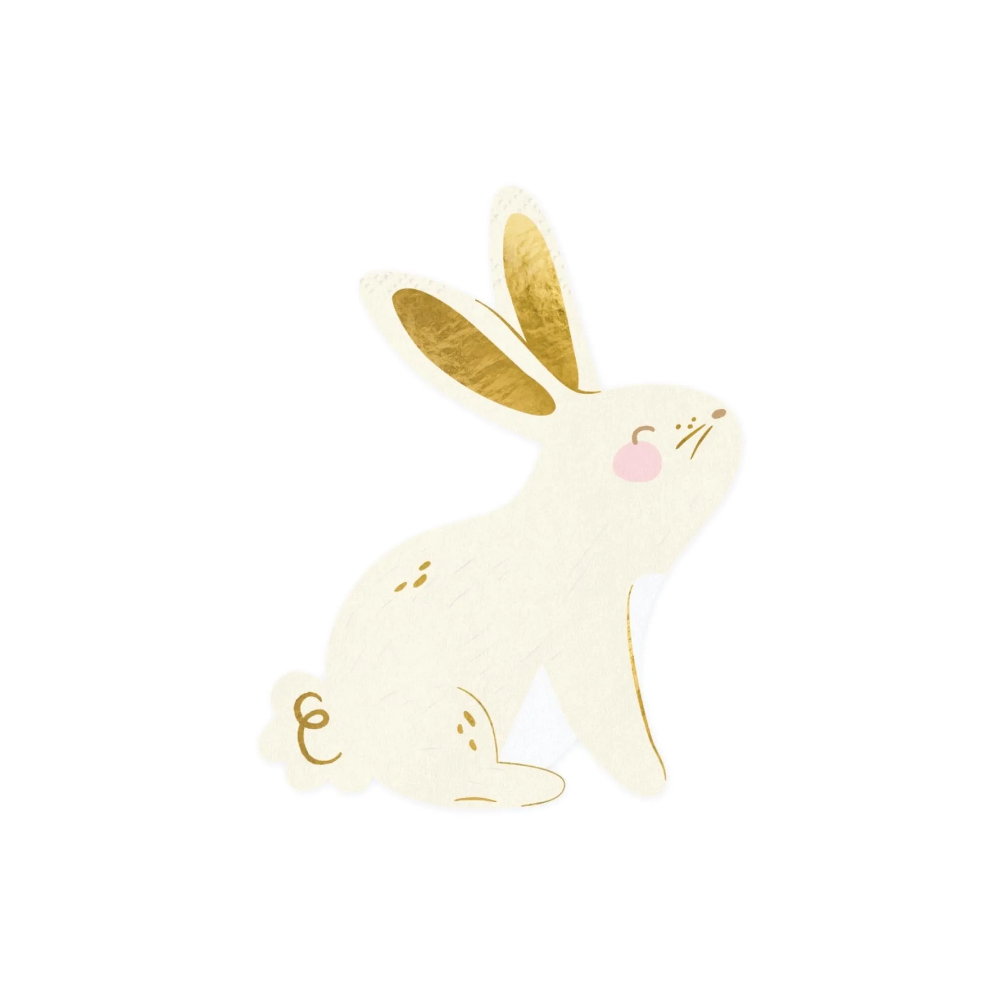 Spring Bunny Dessert Napkins 20ct