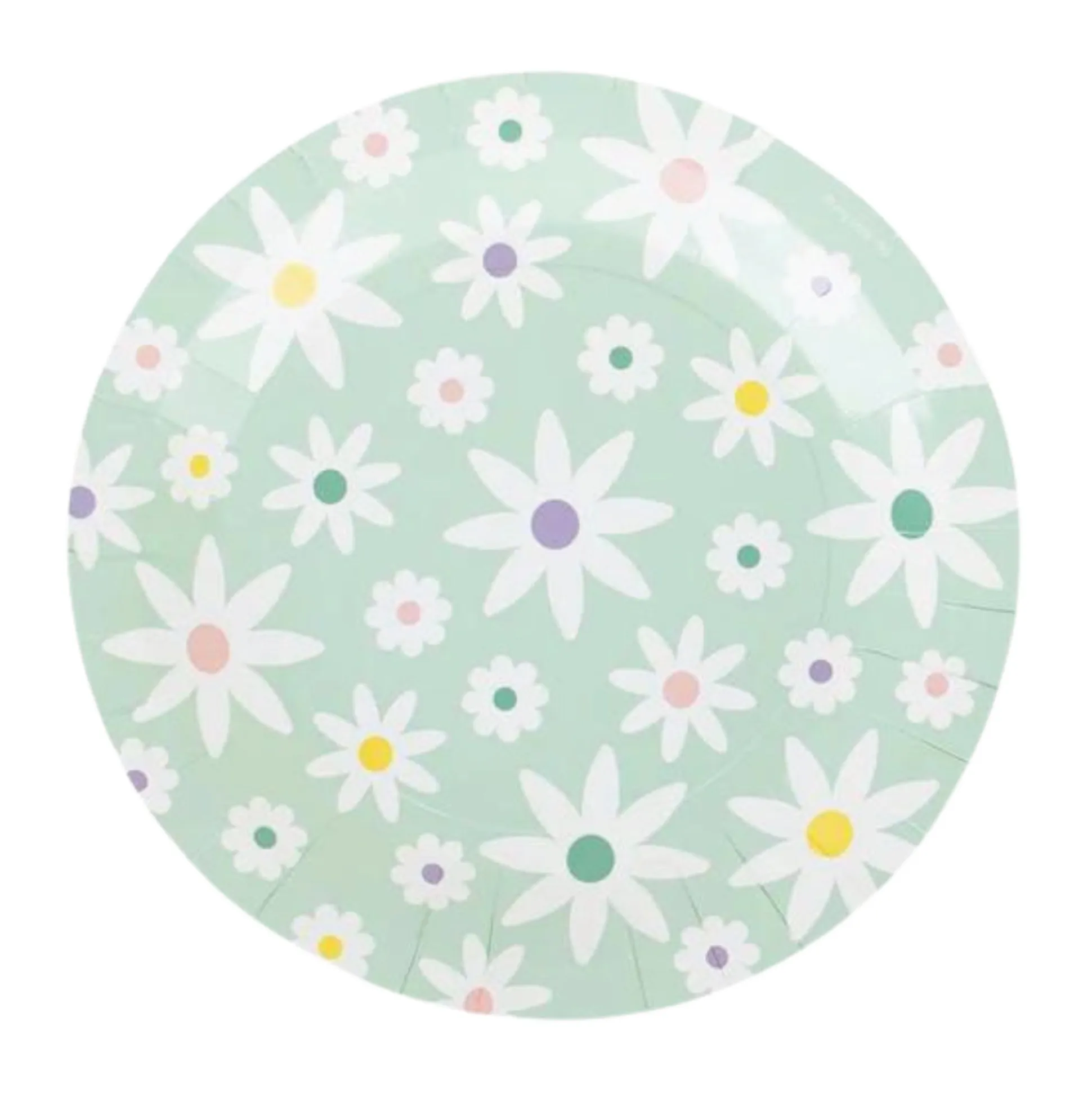 Spring Daisies Lunch Plates 8ct