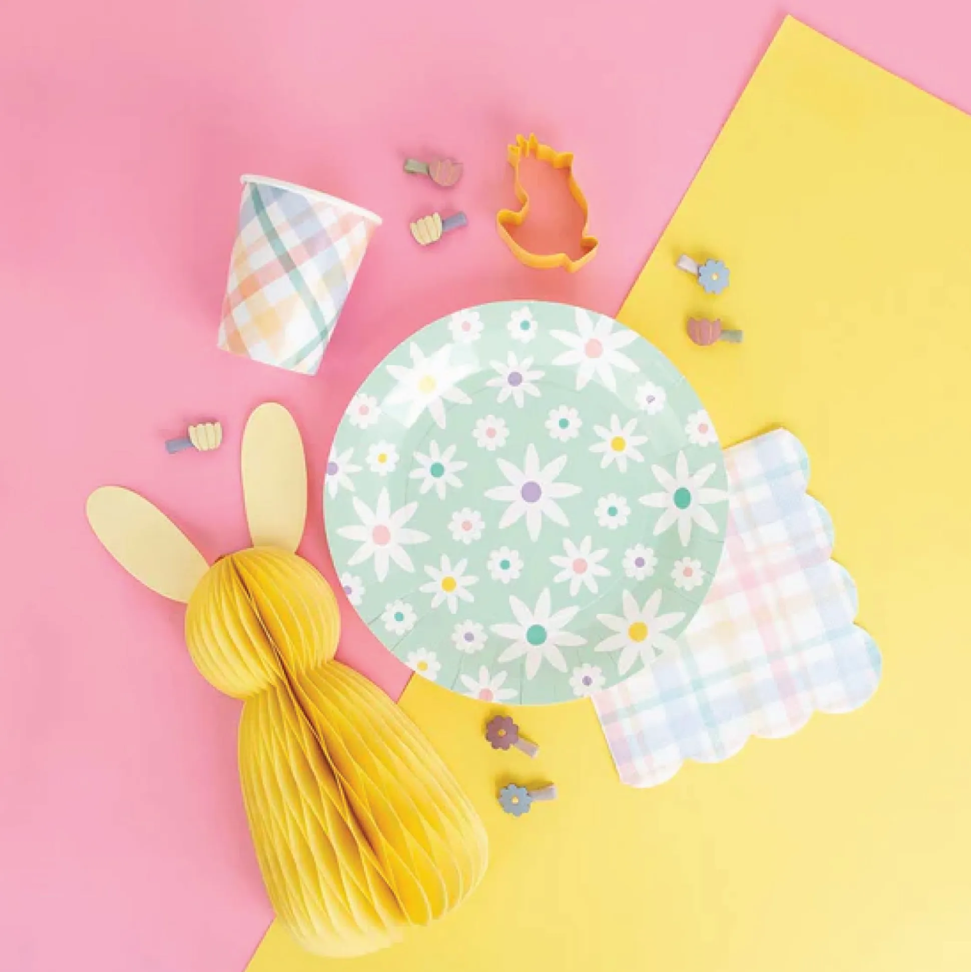 Spring Daisies Lunch Plates 8ct