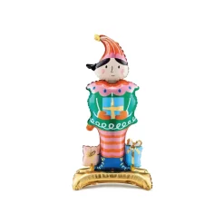 Standing Christmas Elf Balloon 29in