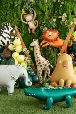 Standing Crocodile Foil Balloon 49.6in