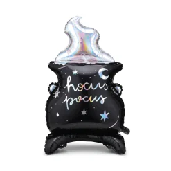 Standing Hocus Pocus Cauldron Balloon 31.5in