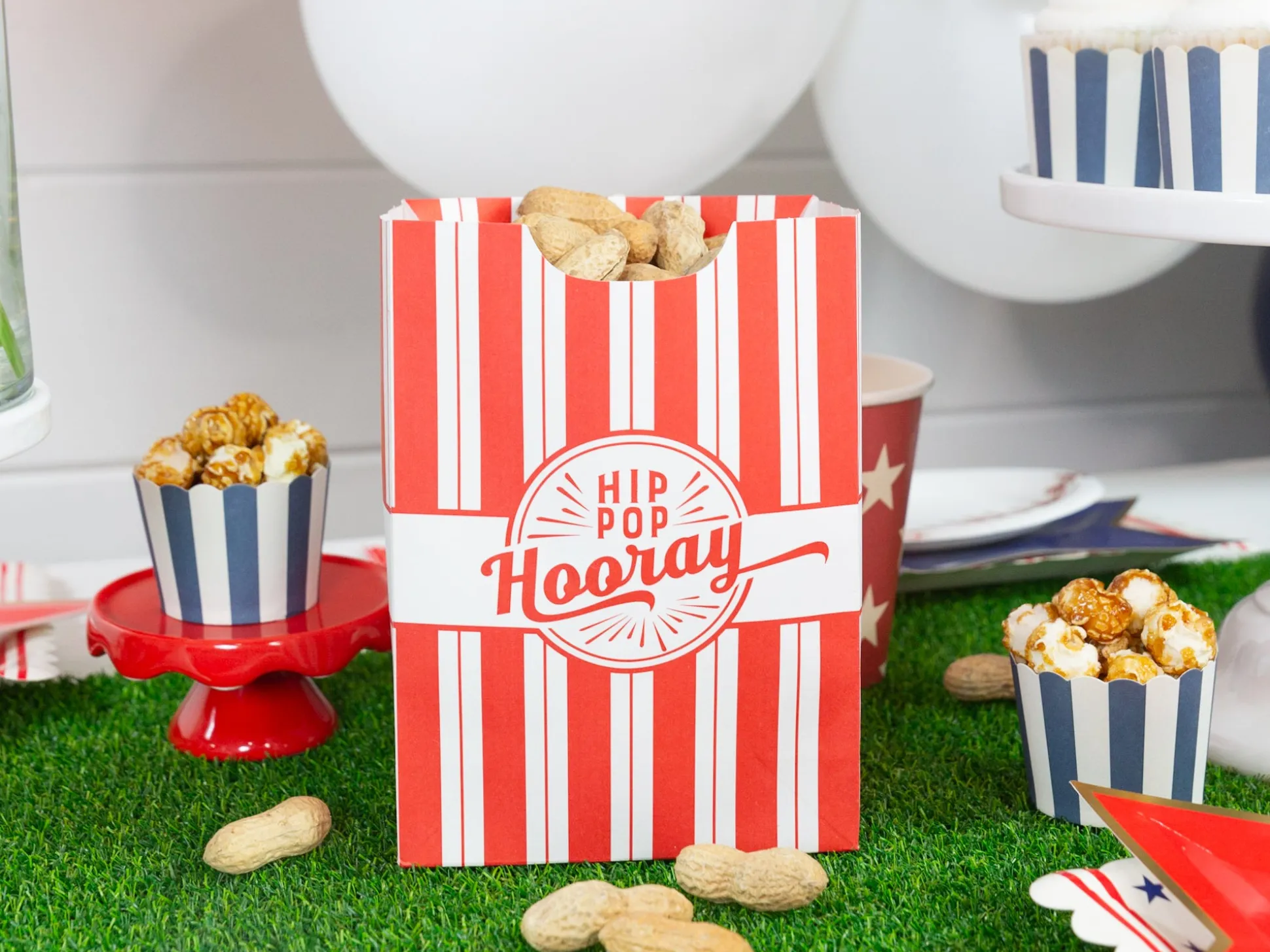 Stars & Stripes Treat Bags 8ct