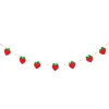 Strawberry Felt Banner 6ft