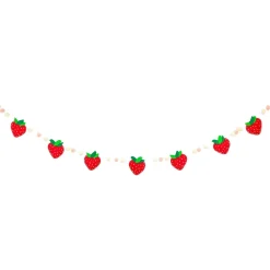 Strawberry Felt Banner 6ft