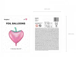 Strawberry Foil Balloon 17.5in