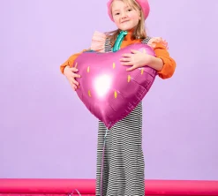 Strawberry Foil Balloon 17.5in
