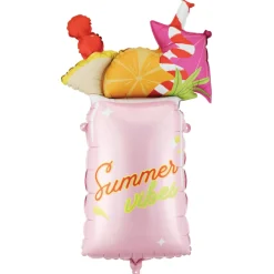 Summer Vibes Cocktail Foil Balloon 31.1in