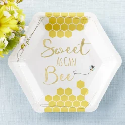 Sweet As Can Bee Dessert Plates 16ct