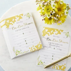 Sweet as Can Bee Invitations & Thank You Card Set 25ct