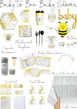 Sweet as Can Bee Invitations & Thank You Card Set 25ct
