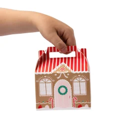 Sweet Gingerbread House Cookie Boxes 6ct