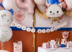 Sweet Kitty Face Foil Balloon 23in