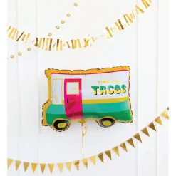 Taco Truck Foil Balloon 24in