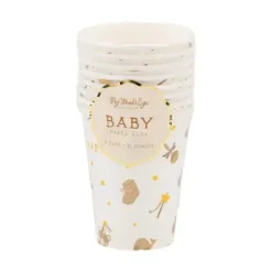 Teddy Bear Baby Shower Cups 8ct
