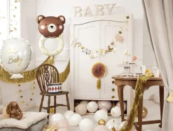 Teddy Bear Rattle Balloon 26in