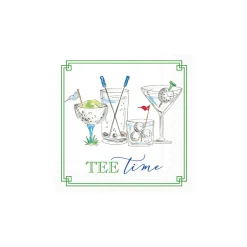 Tee Time Golf Dessert Napkins 20ct