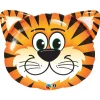 Tiger Face Mylar Balloon 30in