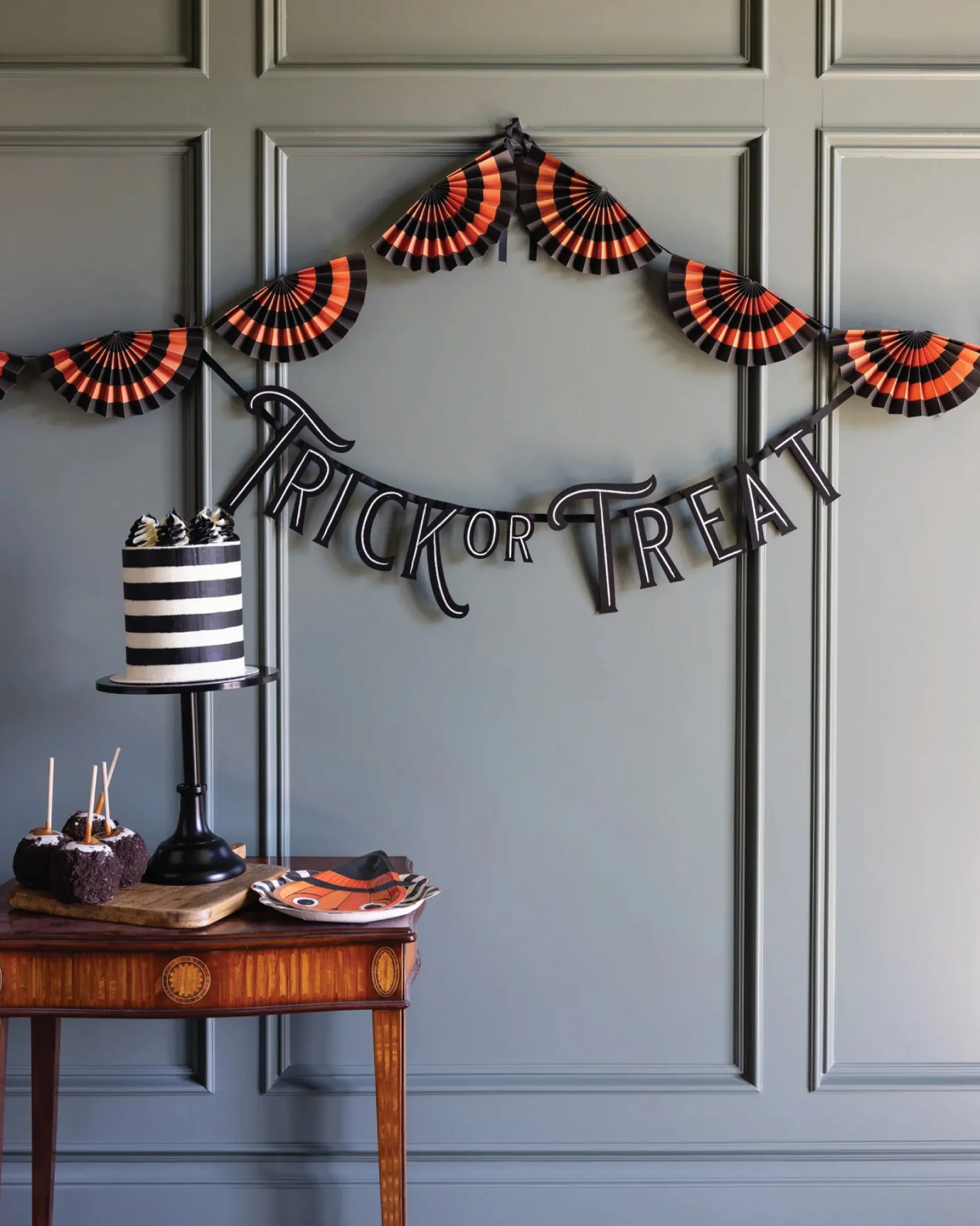 Trick or Treat Felt Banner 4ft