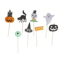 Trick or Treat Halloween Party Picks 8ct