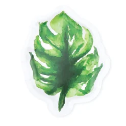 Tropical Leaf Dessert Plates 8ct