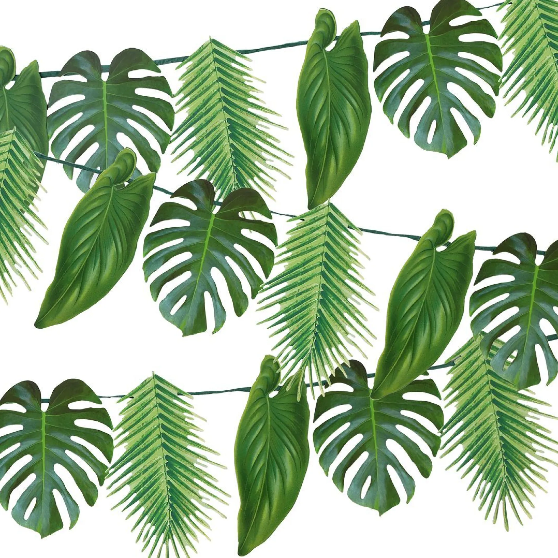 Tropical Palm Leaf Garland 5ft