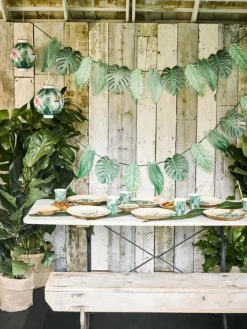 Tropical Palm Leaf Garland 5ft
