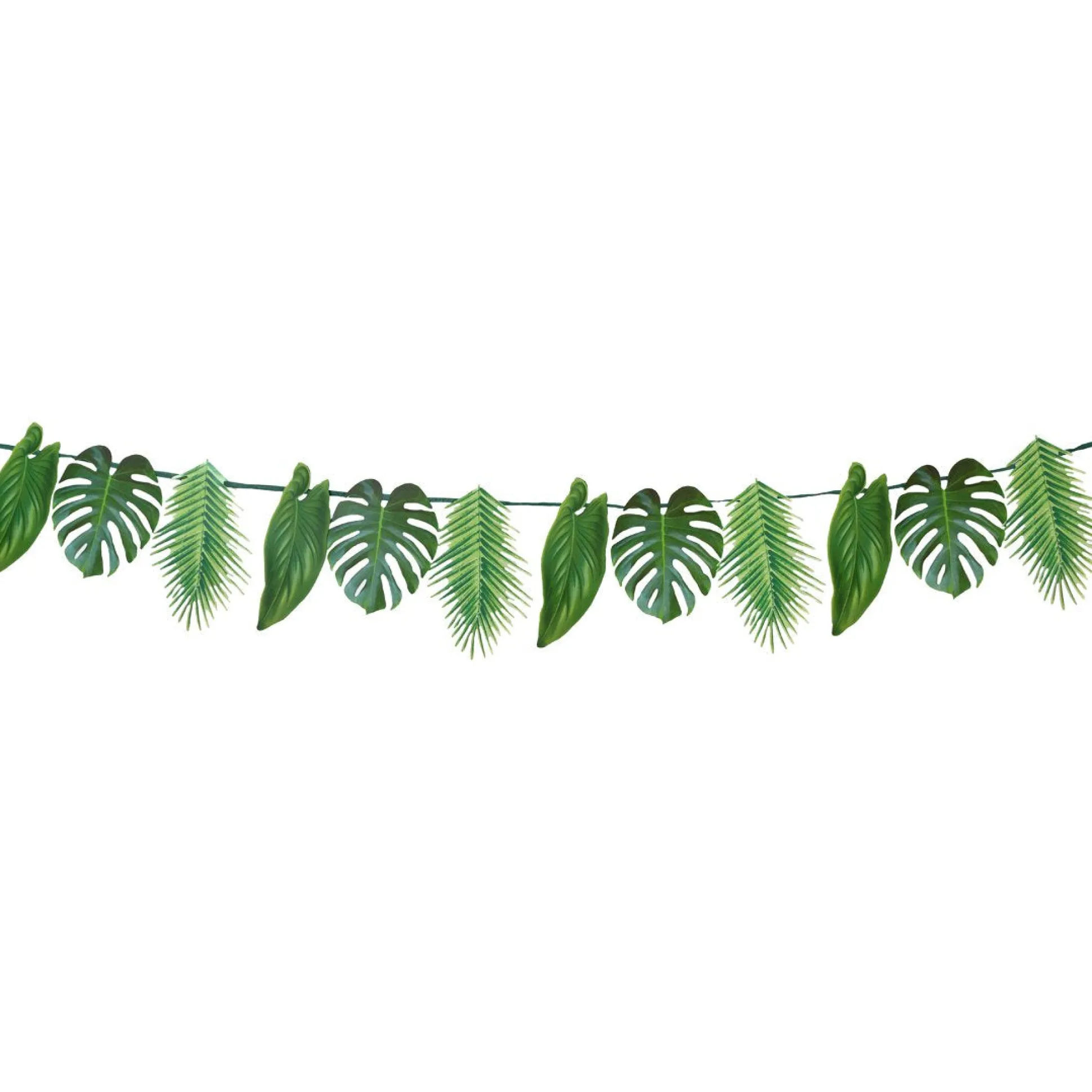 Tropical Palm Leaf Garland 5ft