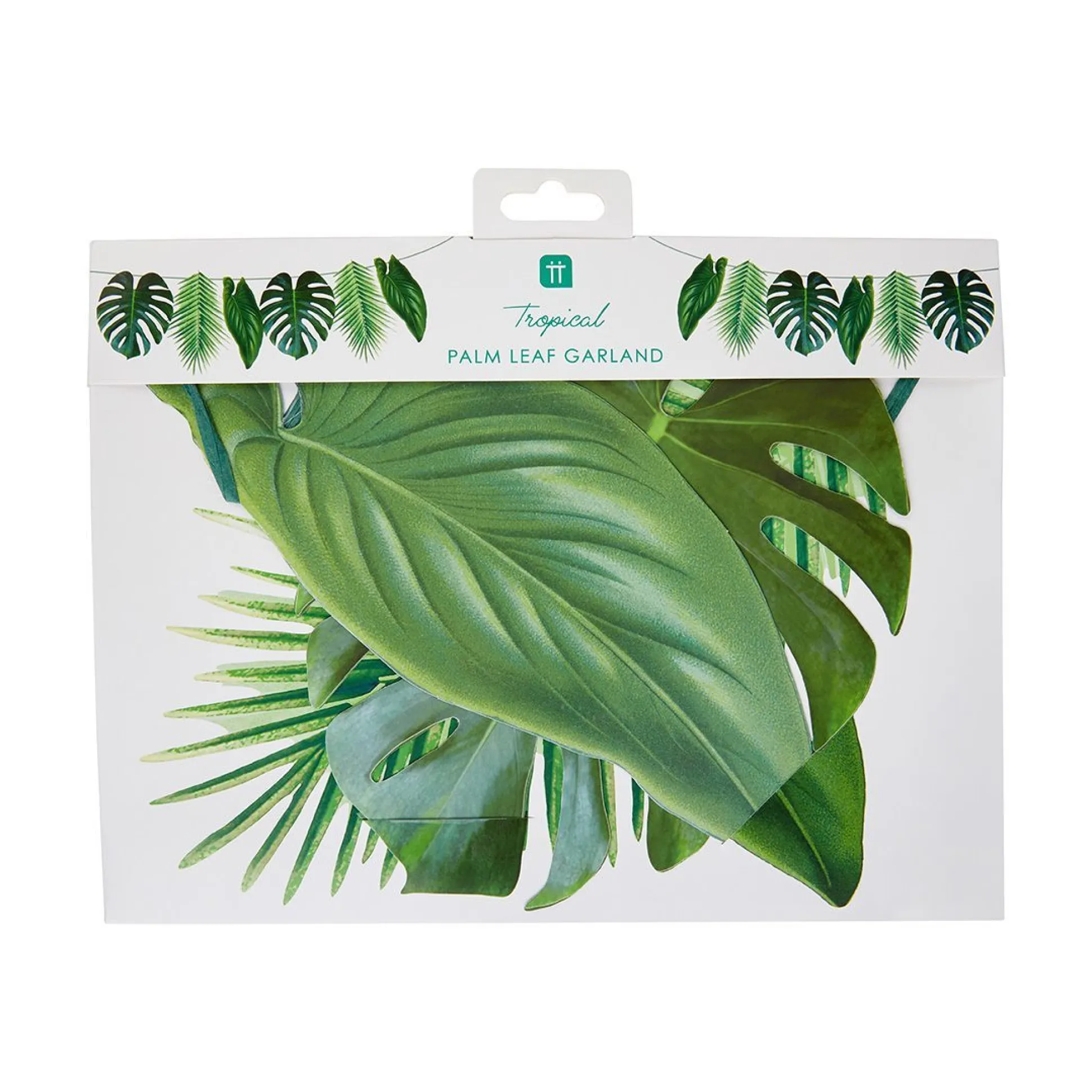 Tropical Palm Leaf Garland 5ft