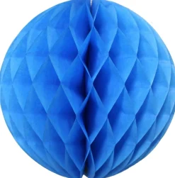 Turquoise Honeycomb Tissue Ball
