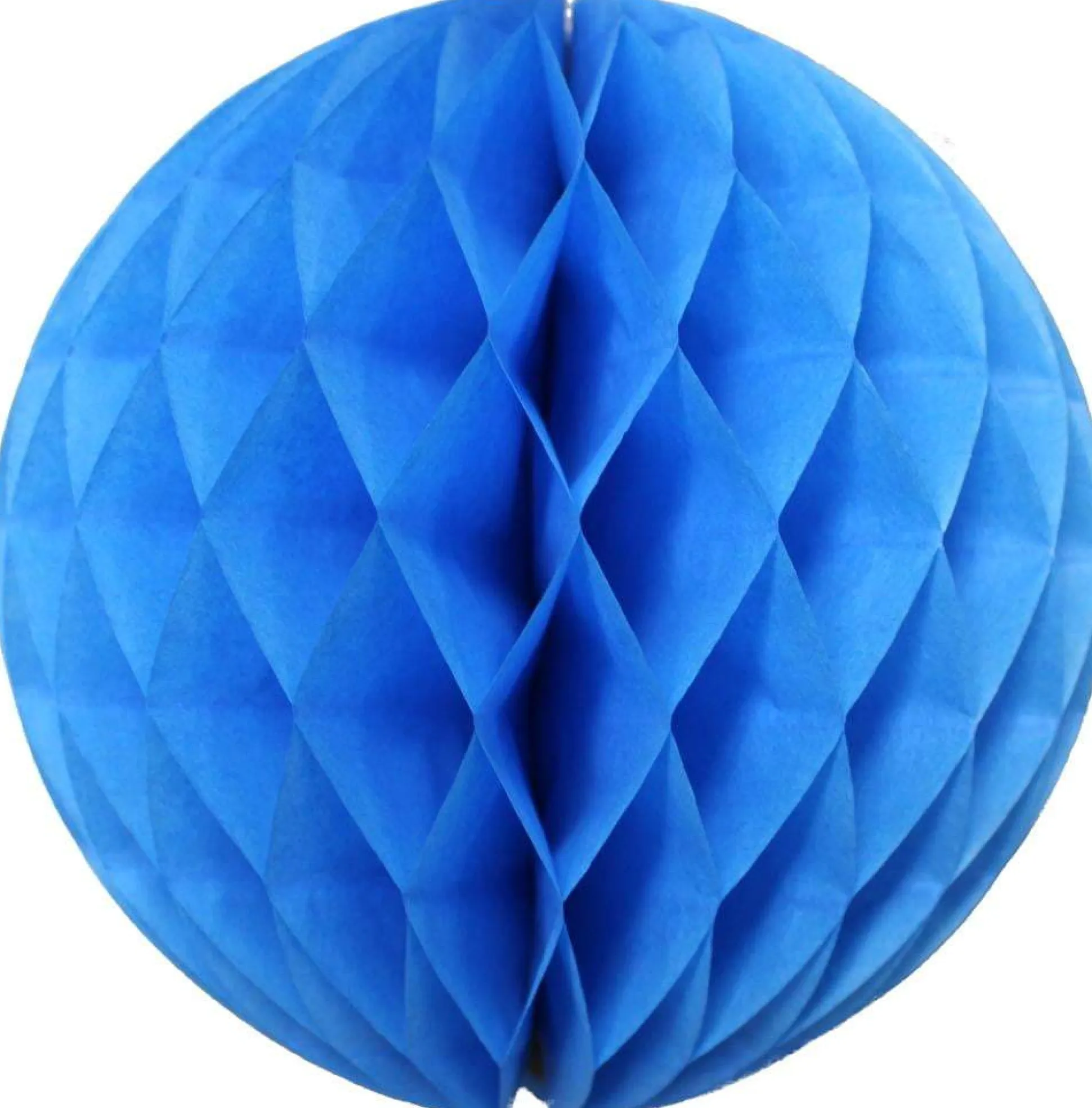 Turquoise Honeycomb Tissue Ball