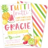 Tutti Frutti Birthday Party Invitation