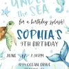 Under The Sea Birthday Invitation