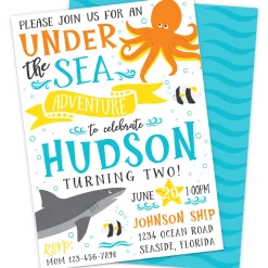 Under the Sea Party Invitation