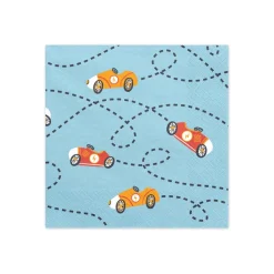 Vintage Race Car Lunch Napkins 12ct